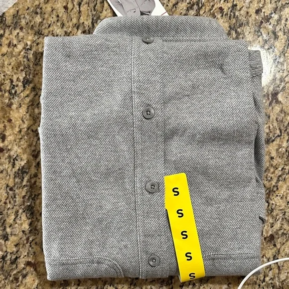 Wrangler Flannel Gray Casual Button Up Shirt - Picture 2 of 2